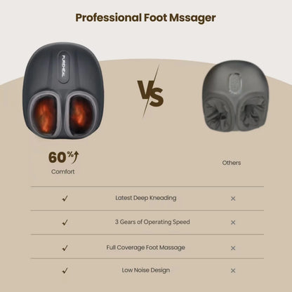 Foot Massager with Heat,Shiatsu Foot Massager Machine for Plantar Fasciitis, FSA HSA Eligible, Mothers Day Gifts for Women Mom