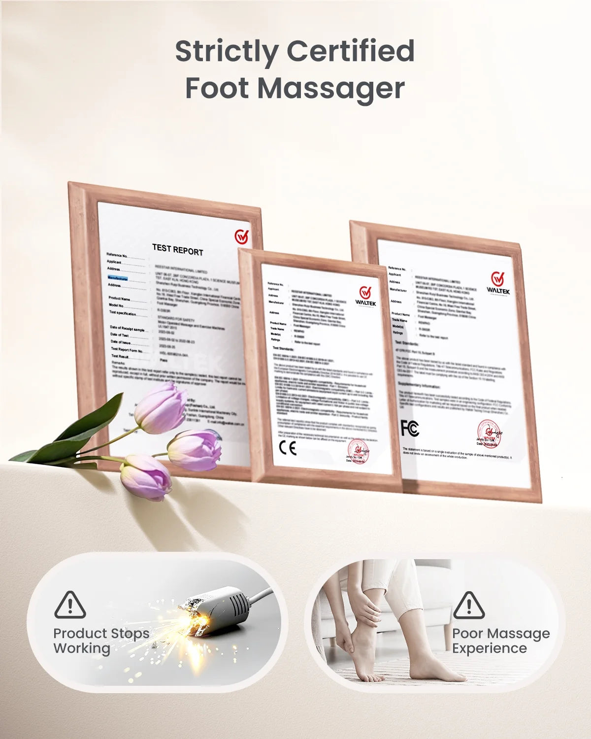 Foot Massager with Heat,Shiatsu Foot Massager Machine for Plantar Fasciitis, FSA HSA Eligible, Mothers Day Gifts for Women Mom