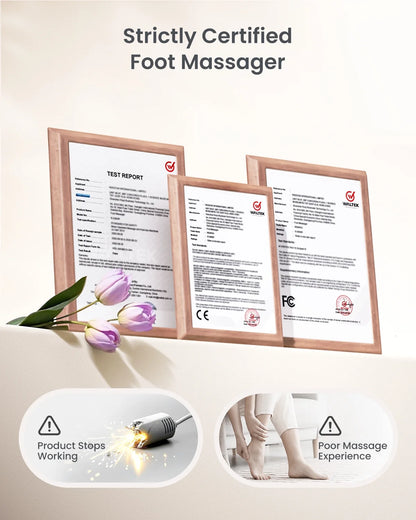 Foot Massager with Heat,Shiatsu Foot Massager Machine for Plantar Fasciitis, FSA HSA Eligible, Mothers Day Gifts for Women Mom