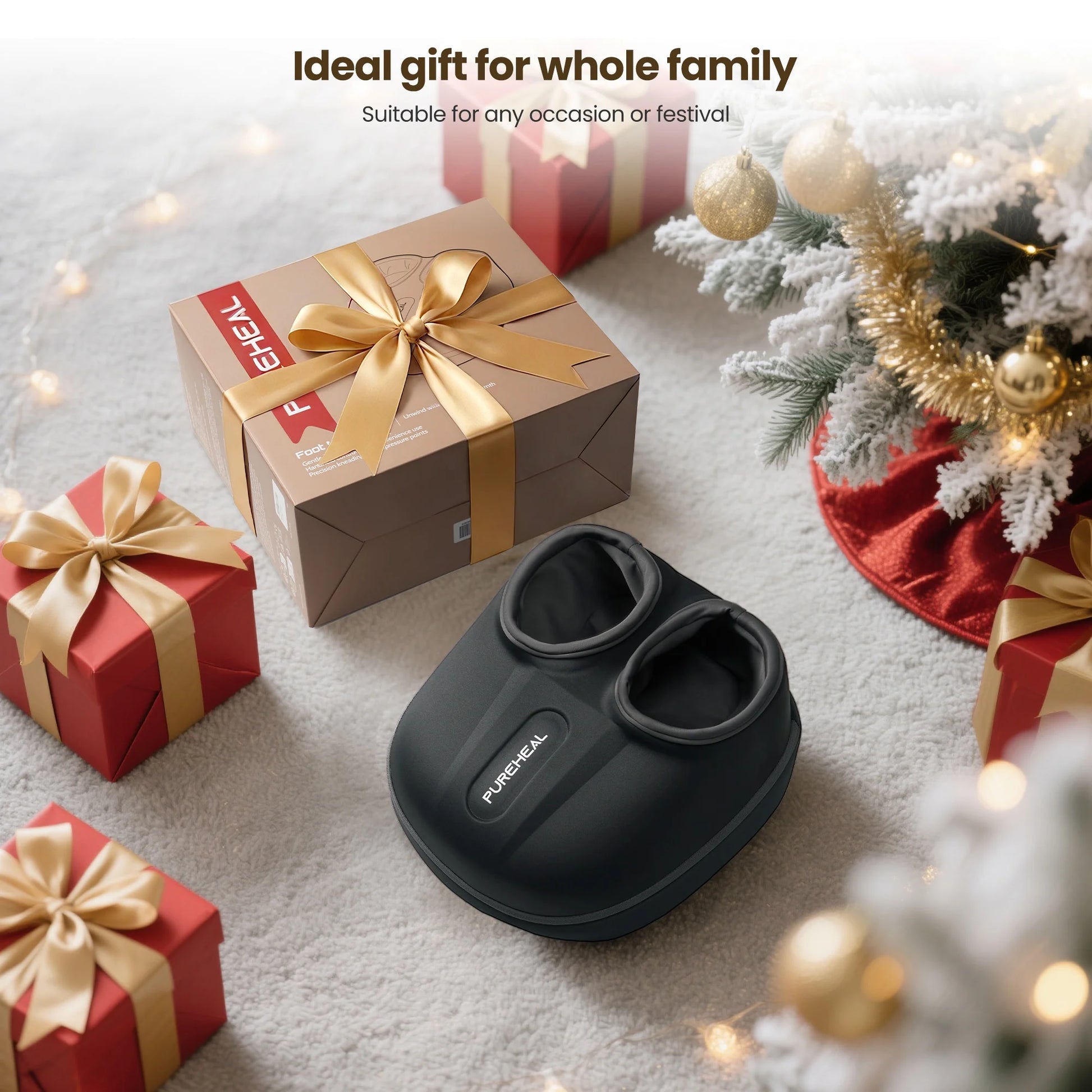 Foot Massager with Heat,Shiatsu Foot Massager Machine for Plantar Fasciitis, FSA HSA Eligible, Mothers Day Gifts for Women Mom