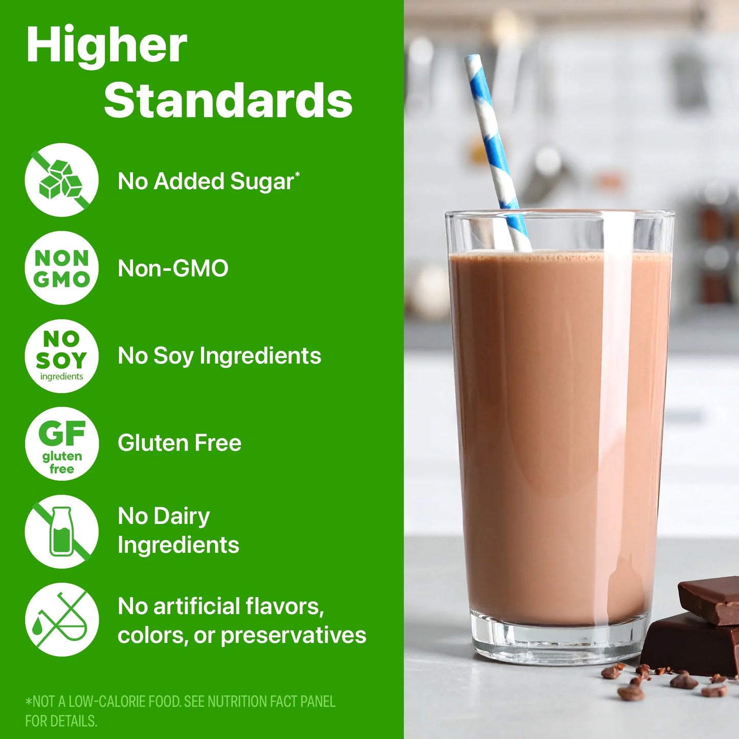 Organic Vegan 21G Protein Powder, Plant Based Shake Drink, Creamy Chocolate Fudge 1.02Lb