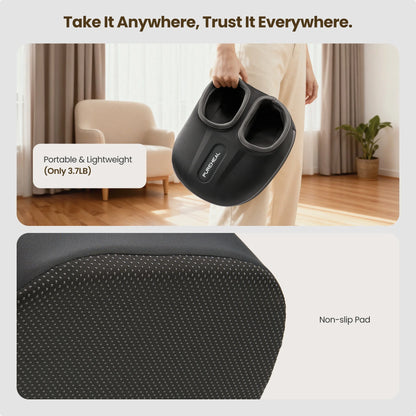 Foot Massager with Heat,Shiatsu Foot Massager Machine for Plantar Fasciitis, FSA HSA Eligible, Mothers Day Gifts for Women Mom